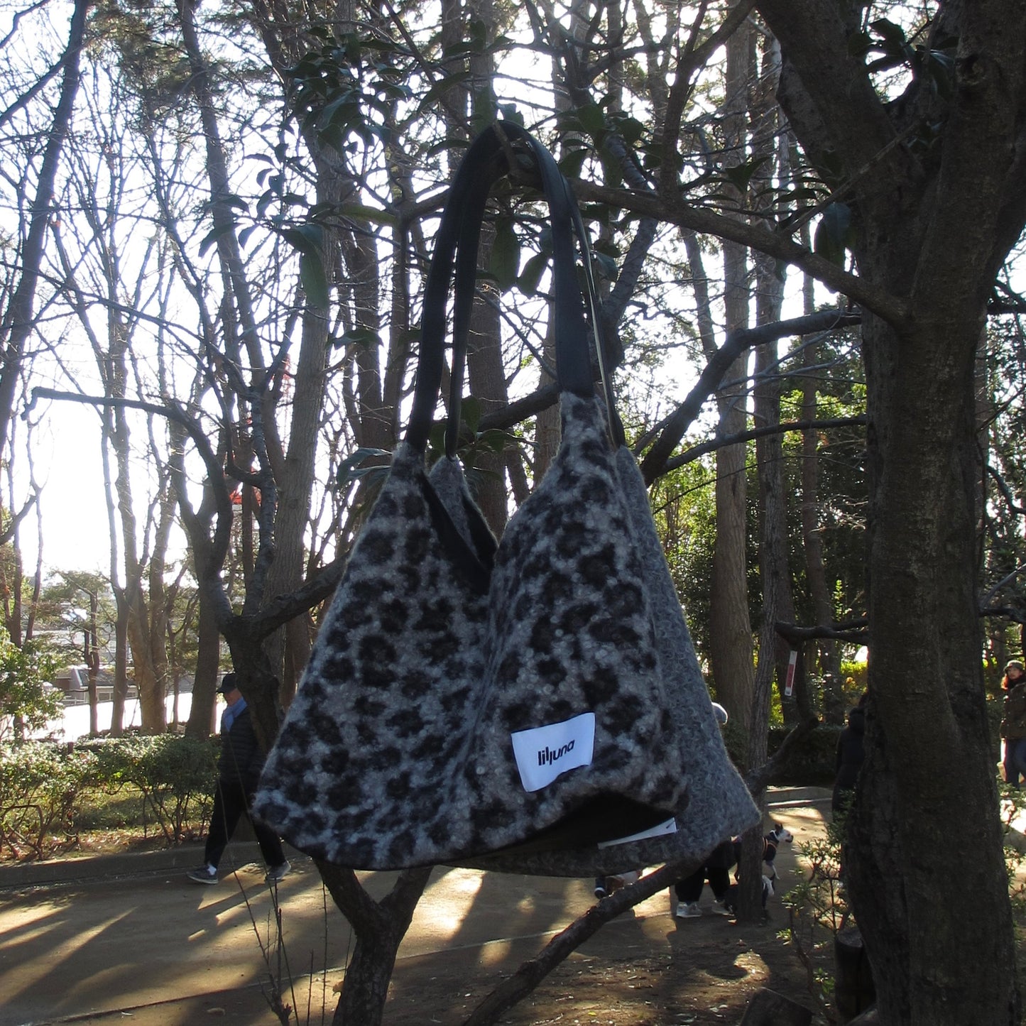 leopard easy pocket bag