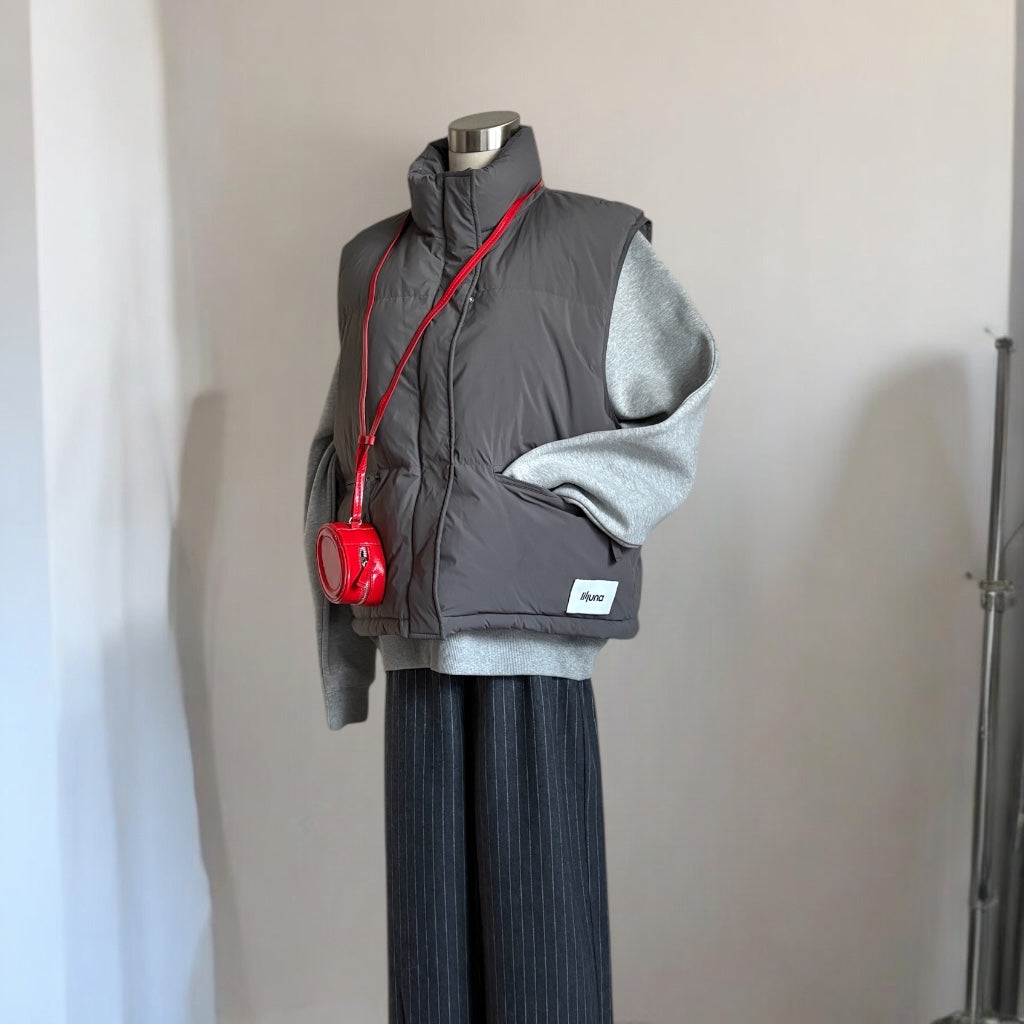 uniform puffer down vest