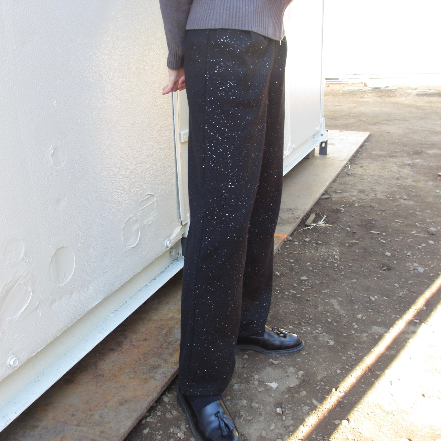 sparkle wide slacks