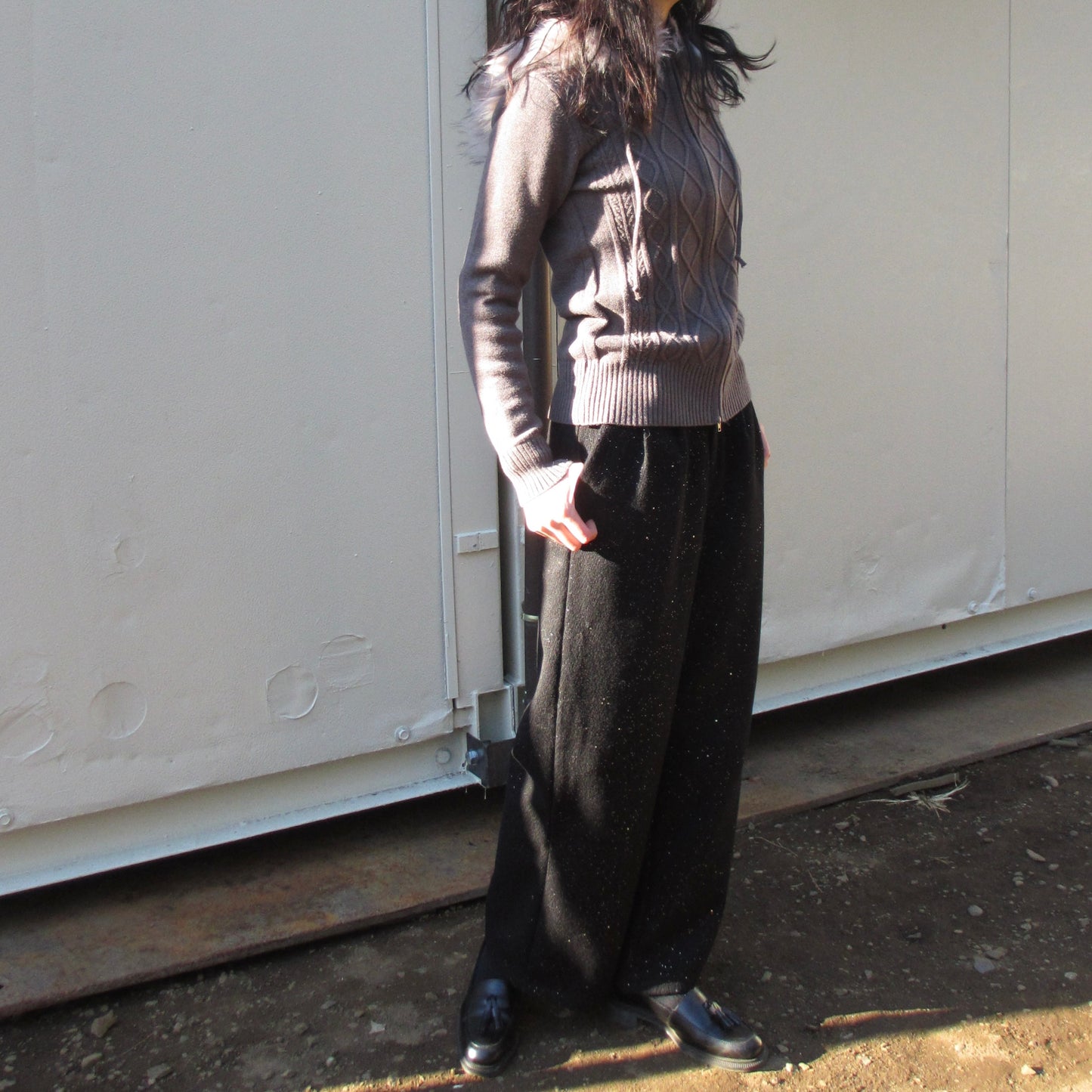 sparkle wide slacks