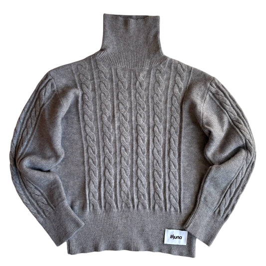 classic high neck knit