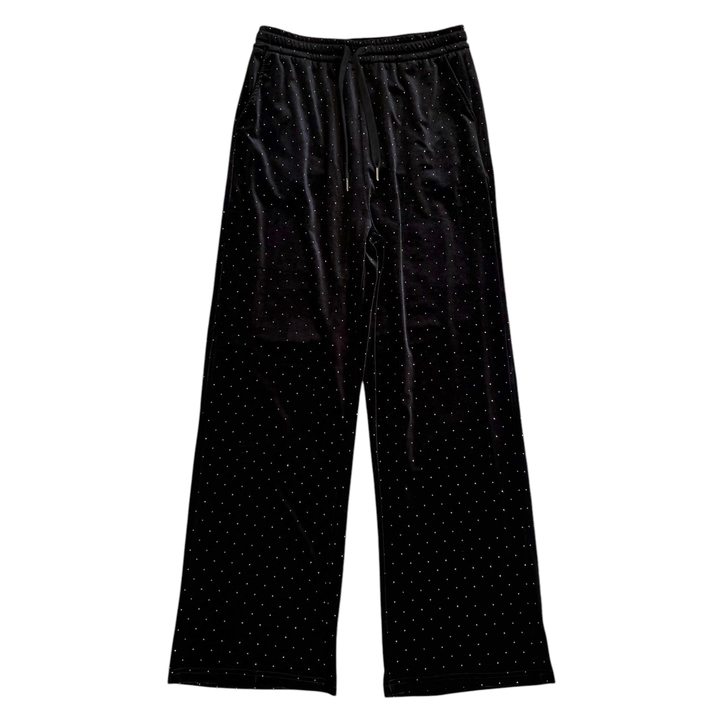 aurora stone velvet relax pants