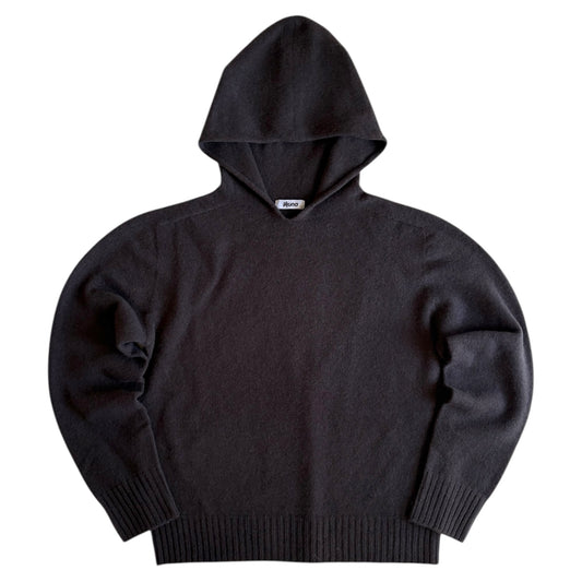 wool hoodie knit