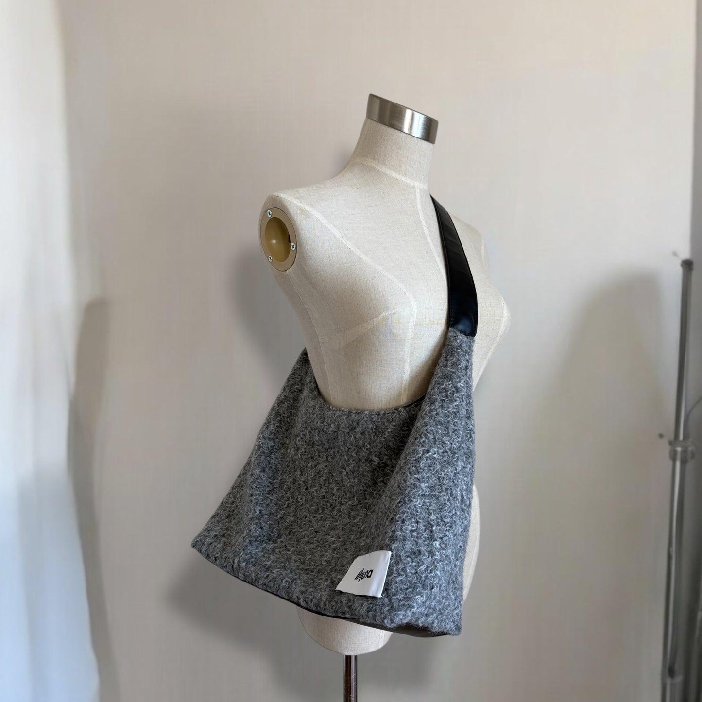 gray easy pocket bag